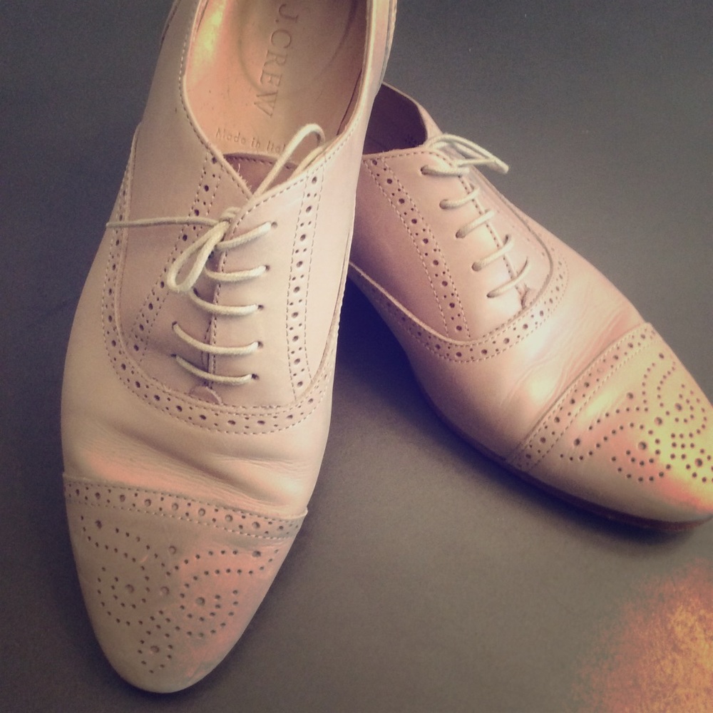 JCrew women Oxfords. Size 8.